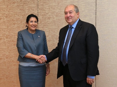 Armenia President to Georgia counterpart: Together we can do much more for our countries, peoples
