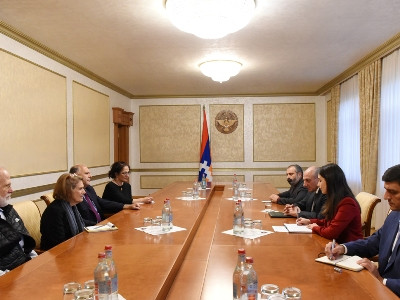 Artsakh President meets chair of AAA Board of Trustees