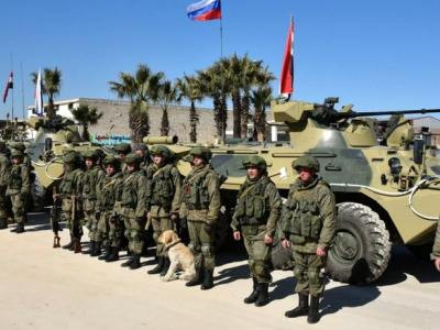 About 300 Russian military police arrive in Syria