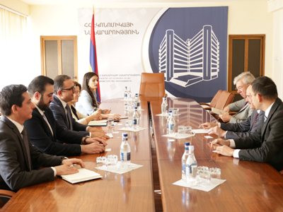 Գերմանական ընկերությունները հետաքրքրված են Հայաստանով․ Տիգրան Խաչատրյանն ընդունել է Գերմանիայի դեսպանին