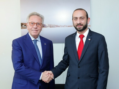 Armenian parliamentary speaker meets with Venice Commission President