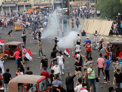 Two killed in Baghdad protests