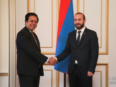 Armenia Parliament Speaker meets with OGP CEO