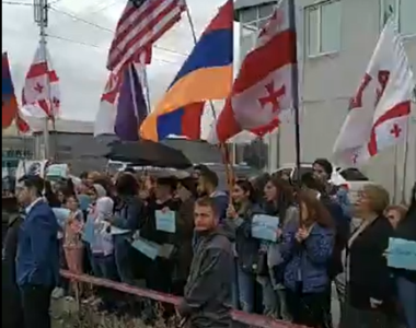 Georgia Armenians thank US House of Representatives for passing Genocide resolution (VIDEO)