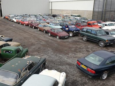 Giant collection of rare cars put up for auction in UK