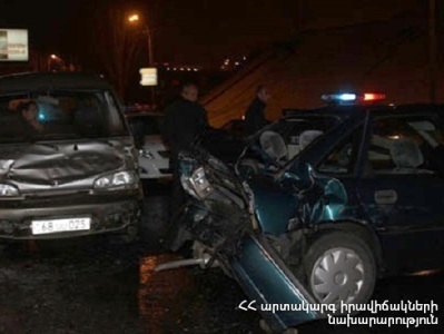 Վթար Քանաքեռցու փողոցում. կա տուժած