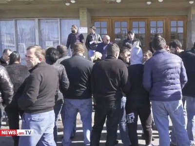 Armenia 2nd President supporters' petition in Gavar city