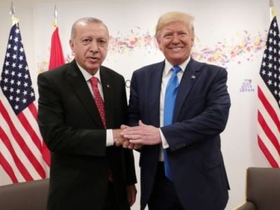 Erdogan, Trump confirm meeting date in Washington