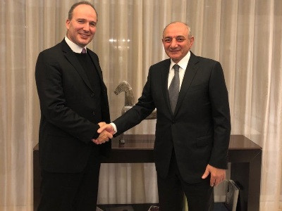 Bako Sahakyan heads to Belgium