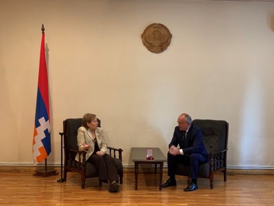 Արցախի նախագահի անունից «Մեսրոպ Մաշտոց» շքանշան է հանձնվել Լյուդմիլա Հարությունյանին