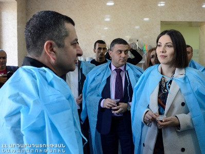 ՔԿՀ-ներում պահվող անձանց համար մասնավոր ընկերության կողմից պատրաստվող սննդի որակը գոհացնող է.փոխնախարար Գալյան