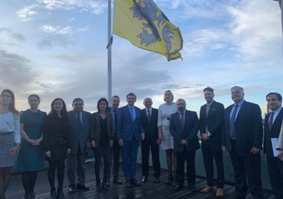 Artsakh president meets Flemish parliament’s members