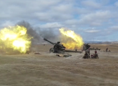 Military exercises held at Armenia MOD Baghramyan military training center