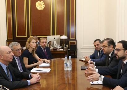 Փոխվարչապետ Տիգրան Ավինյանն ընդունել է ՎԶԵԲ գլխավոր քարտուղարին