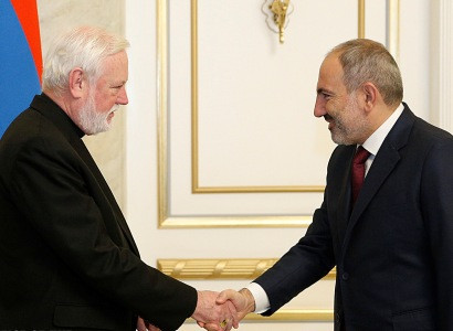 Armenian PM receives Secretary for Relations with States at Holy See