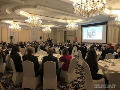 Artsakh President takes part in gala event organized by ANCA in Brussels
