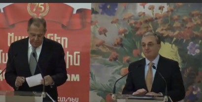 Armenian, Russian FMs take part in opening of exhibition dedicated to Great Patriotic War's 75th anniversary