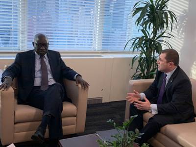Armenia representative to UN meets with UN Secretary-General special adviser for genocide prevention