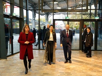Armenian PM attends Paris Peace Forum, visits IDEA Foundation's pavilion