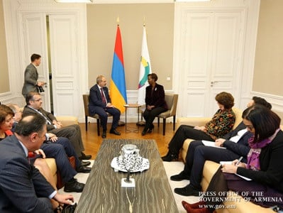 Armenian PM visits International Organization of La Francophonie headquarters