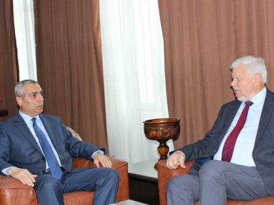 Artsakh FM, Personal Representative of OSCE Chairperson-in-Office discussion situation on border