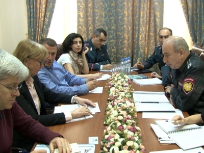 ԵԱՀԿ պատվիրակության և ԵՄ գրասենյակի ներկայացուցիչների հետ քննարկվել են շարժական պարեկային ծառայության կազմավորման հարցը