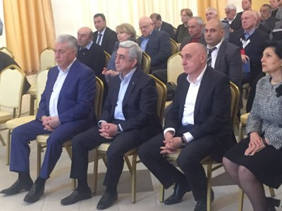 Սերժ Սարգսյանը մասնակցել է Ալեքսան Կիրակոսյանի գրքի շնորհանդեսին (ֆոտո)