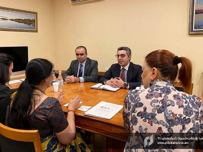 Քննարկվել են Հայաստանի ու Հնդկաստանի միջեւ համագործակցության եւ փորձի փոխանակման հարցեր.ՊԵԿ