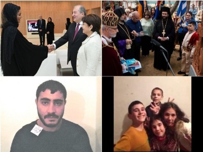 Armenia President arrives in Qatar, Armenian taxi driver killed in LA, 18.11.19 digest