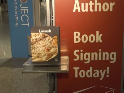 Armenian lavash bread is prepared at National Museum of American History