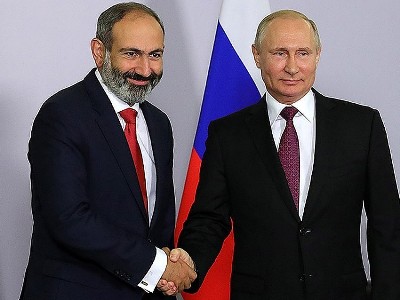 Armenia's Pashinyan on talks with Putin over natural gas price