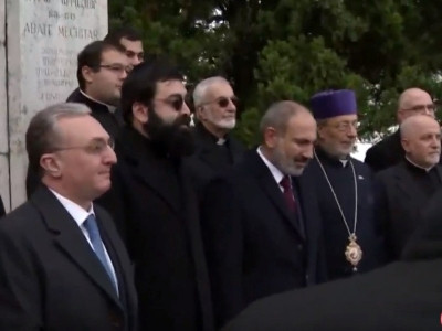 Delegation led by Armenian PM arrives in Italy