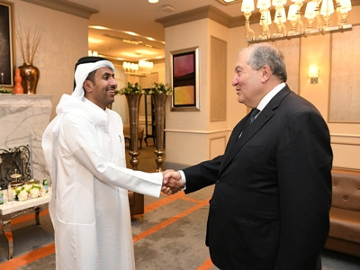 Armenia President discusses cooperation prospects with Qatar Investment Authority representatives