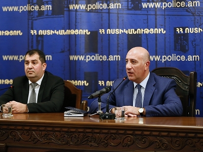 ՀՀ ոստիկանապետը ներքին անվտանգության վարչության անձնակազմին է ներկայացրել նորանշանակ պետին (ֆոտո)