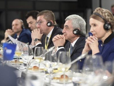 Serzh Sargsyan has personal meetings with leadership of European Parliament (PHOTO)