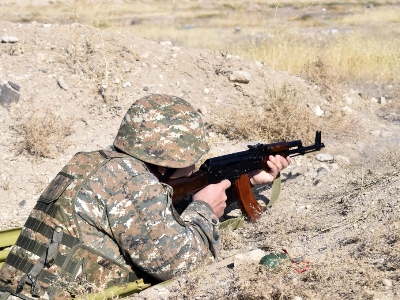 Կրակային պատրաստության, ռադիացիոն, քիմիական եւ կենսաբանական պաշտպանության պարապմունքներ՝ ՀՀ Զինված ուժեւոմ