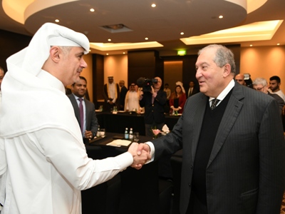 Armenia, Qatar turning new page in relations, President Sarkissian sums up visit
