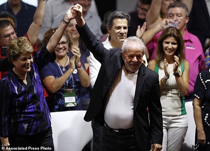 Brazil ex-president, out of jail, vows to make incumbent authorities’ “lives hell”