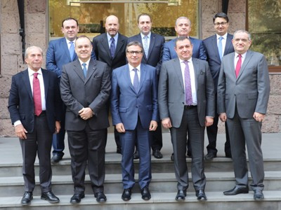 Italy High Council of Judiciary delegation is in Armenia
