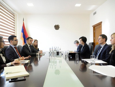 Armenian justice minister introduces institution for verifying judges' integrity to Lithuanian counterpart