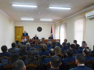 Artsakh President takes part in solemn event dedicated to Public Prosecutor’s Day