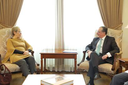 Armenian FM meets with OSCE/ODIHR Director