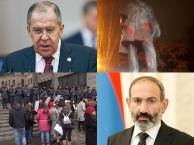 Armenian activist paints Russian writer's statue red, Armenia's delegation to leave for Baku, 03.12.19 digest