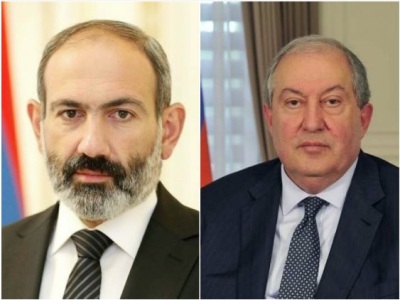 Armenia PM, President extend condolences to Putin