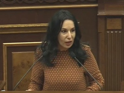 Մարությանի տեղը Ազիզյաններն են, Գառնիկն է. Նաիրա Զոհրաբյան