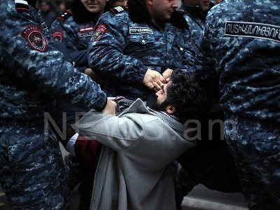 Union of Veterans of Karabakh War condemns police actions against peaceful demonstrators