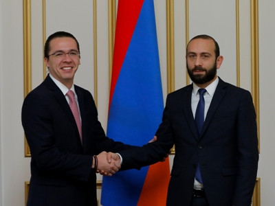Ararat Mirzoyan receives Guatemala Parliament Vice-President
