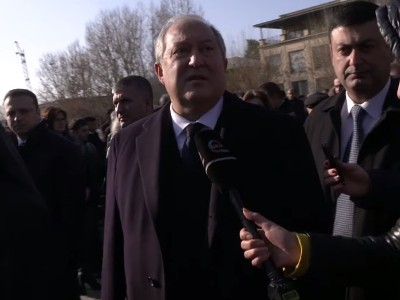 Armenia President: Time has come for us all to rebuild Gyumri, Spitak, Vanadzor together