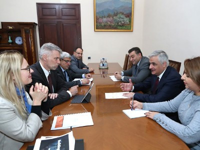 Մհեր Գրիգորյանն ընդունել է ՀԲ տարածաշրջանային տնօրենին
