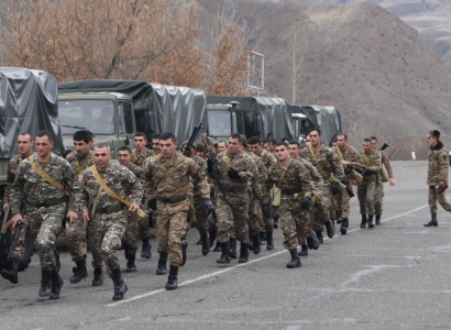 Զինծառայողների մասնակցությամբ անցկացվել է երթարշավ․ ՊՆ